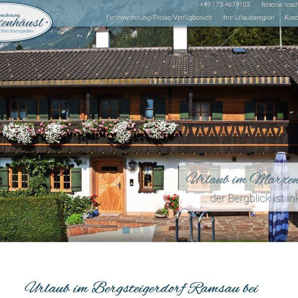 BlackCreek Studio Referenzen - Ferienwohnung
Marxenhäusl