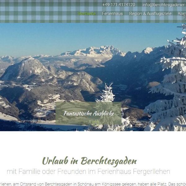 BlackCreek Studio Referenzen - Berchtesgadener 
Ferienhaus