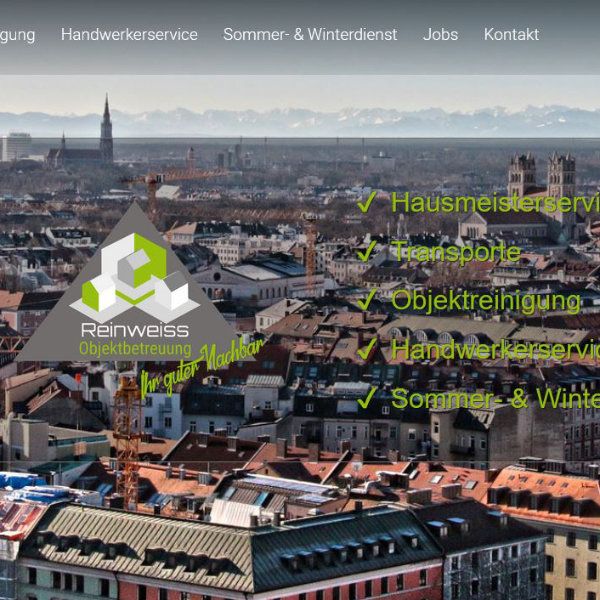 BlackCreek Studio Referenzen - Reinweiss
Objektbetreuung