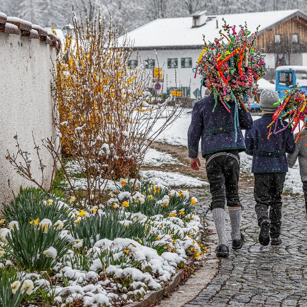 Palmtragen - Tradition im Berchtesgadener Land